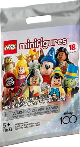 lego minifigures disney 100 71038