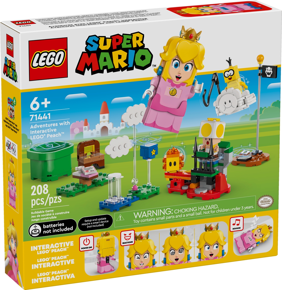 adventures with interactive lego peach 71441