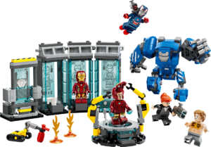 iron mans laboratory hall of armor 76315